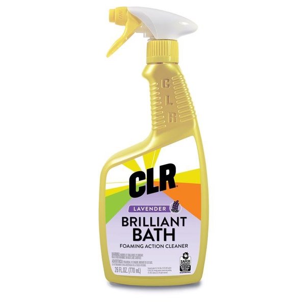 Clr Brilliant Bath Lavender Scent Foaming Cleaner 26 oz Liquid BB26-6-LV